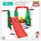 สไลด์เดอร์+ชิงช้า SLIDE SWING CASTLE SET รุ่น JM851 สีเขียว ยี่ห้อ HAPPY BOX